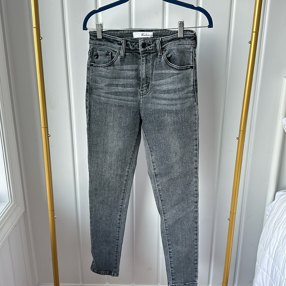 KanCan Annalise Skinny Clean Jean Grey
